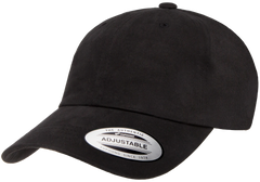 YP Classics Peached Cotton Twill Dad Cap - Black