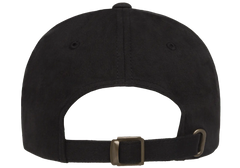 YP Classics Peached Cotton Twill Dad Cap - Black