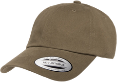 YP Classics Peached Cotton Twill Dad Cap - Black