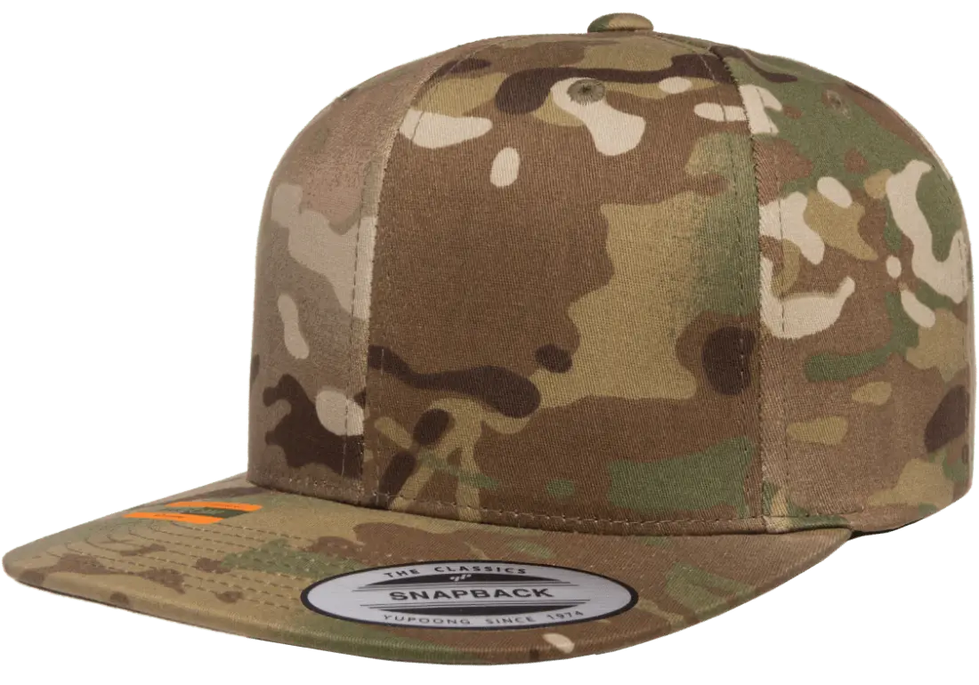YP Classics Multicam Snapback Cap - Flex Fit House