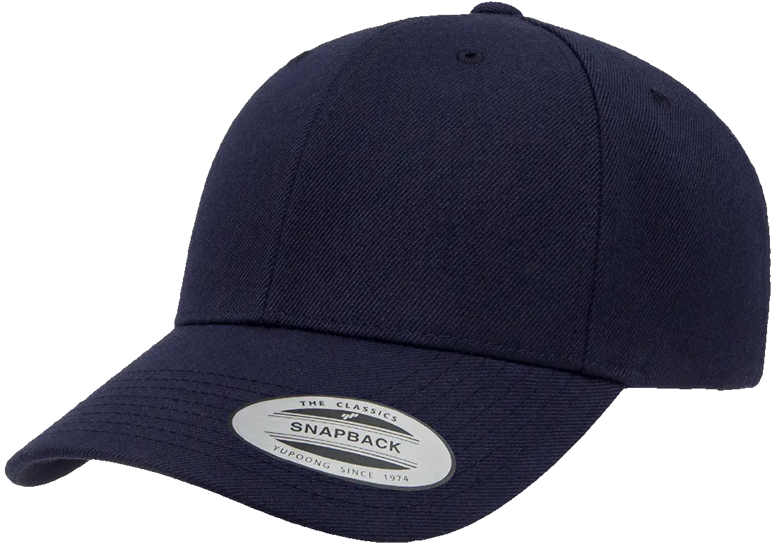 YP Classics Premium Curved Visor Snapback Cap