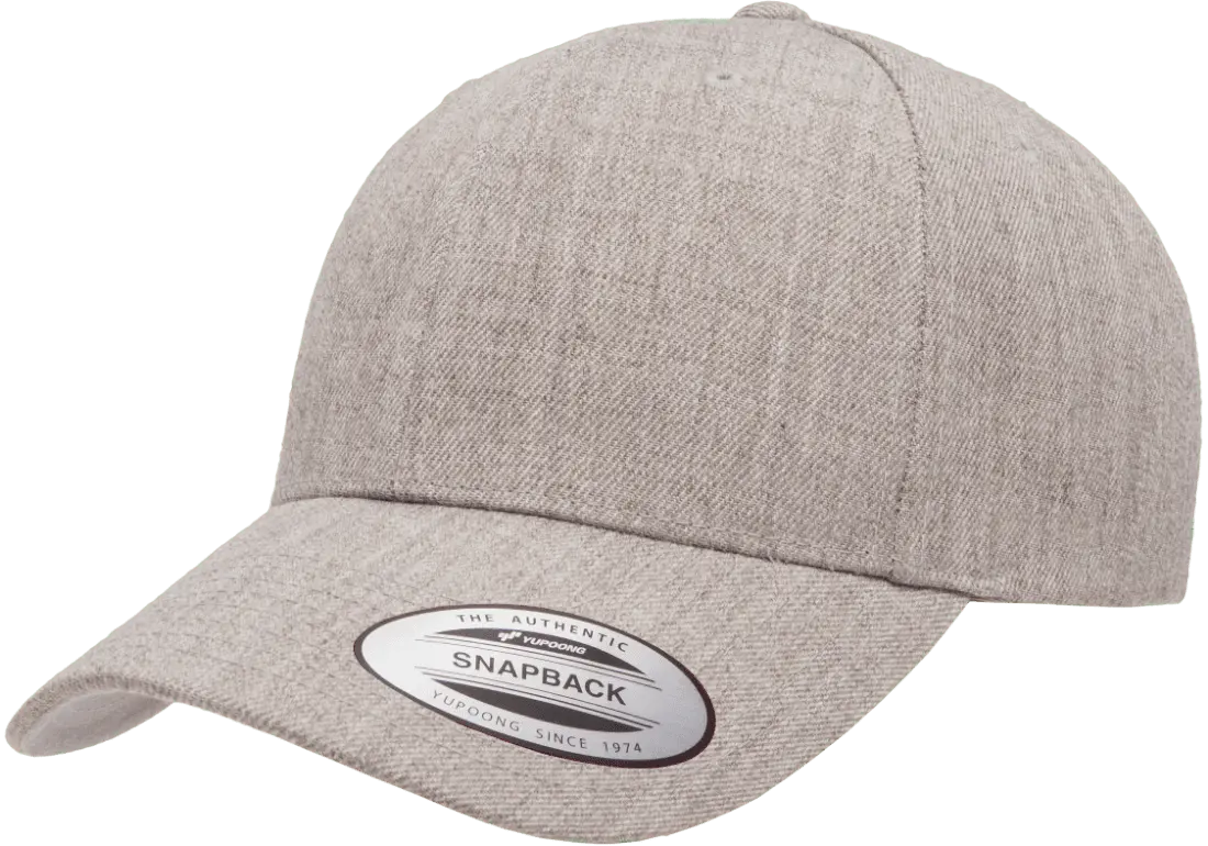 YP Classics Premium Curved Visor Snapback Cap