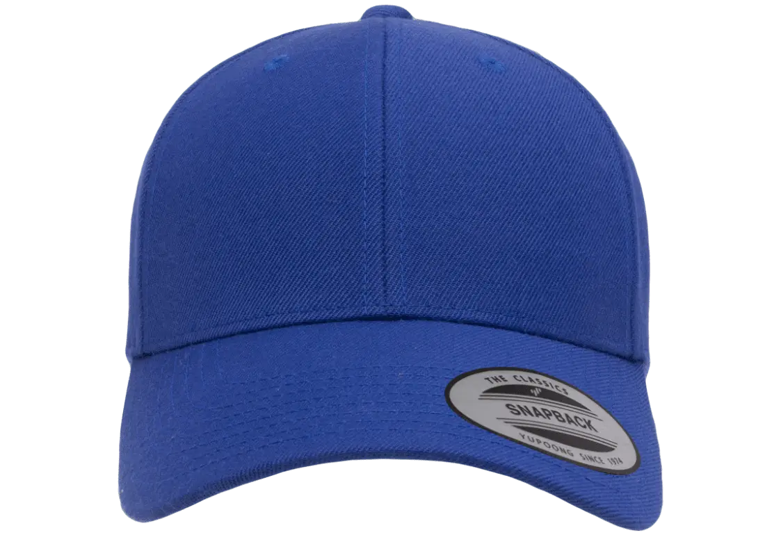 YP Classics Premium Curved Visor Snapback Cap