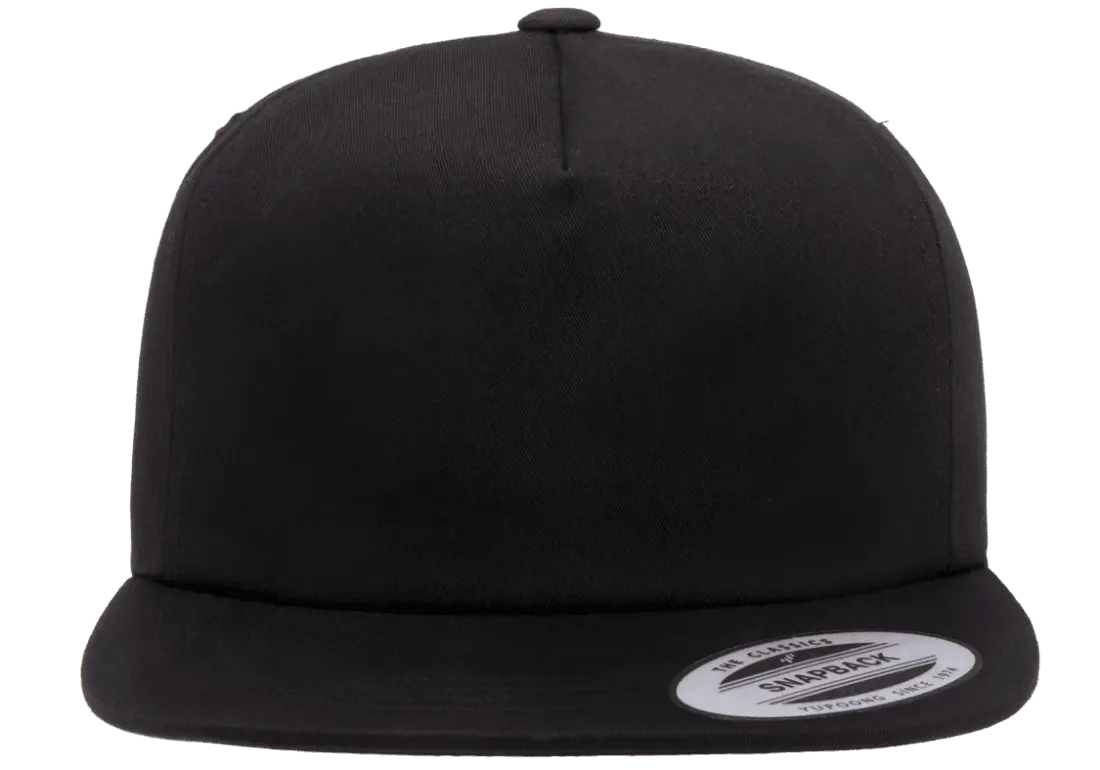 YP Classics Lightly Structured 5-Panel Snapback Cap