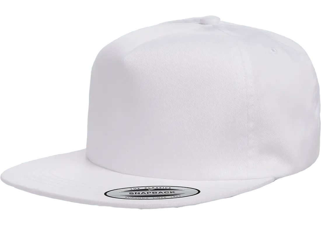YP Classics Lightly Structured 5-Panel Snapback Cap