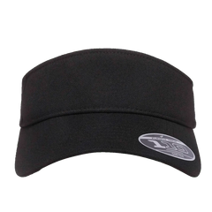 Flexfit 110 Cool & Dry Performance Visor, One Size | 8110-BK-ONE