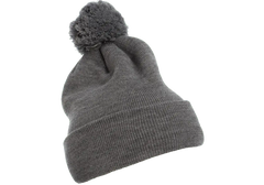 Flex Fit House YP Classics Cuffed Pom Pom Knit Beanie