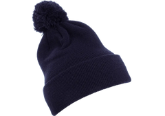 Flex Fit House YP Classics Cuffed Pom Pom Knit Beanie