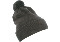 Flex Fit House YP Classics Cuffed Pom Pom Knit Beanie