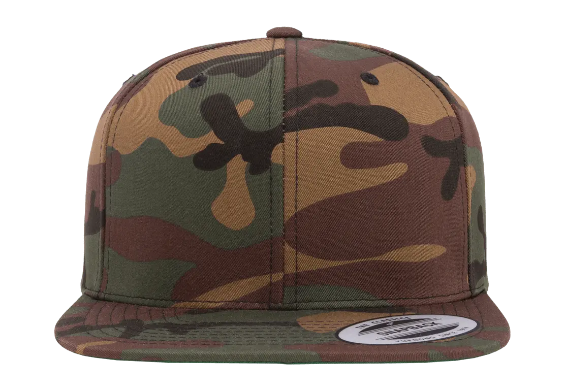 YP Classics Premium Snapback Camo Cap