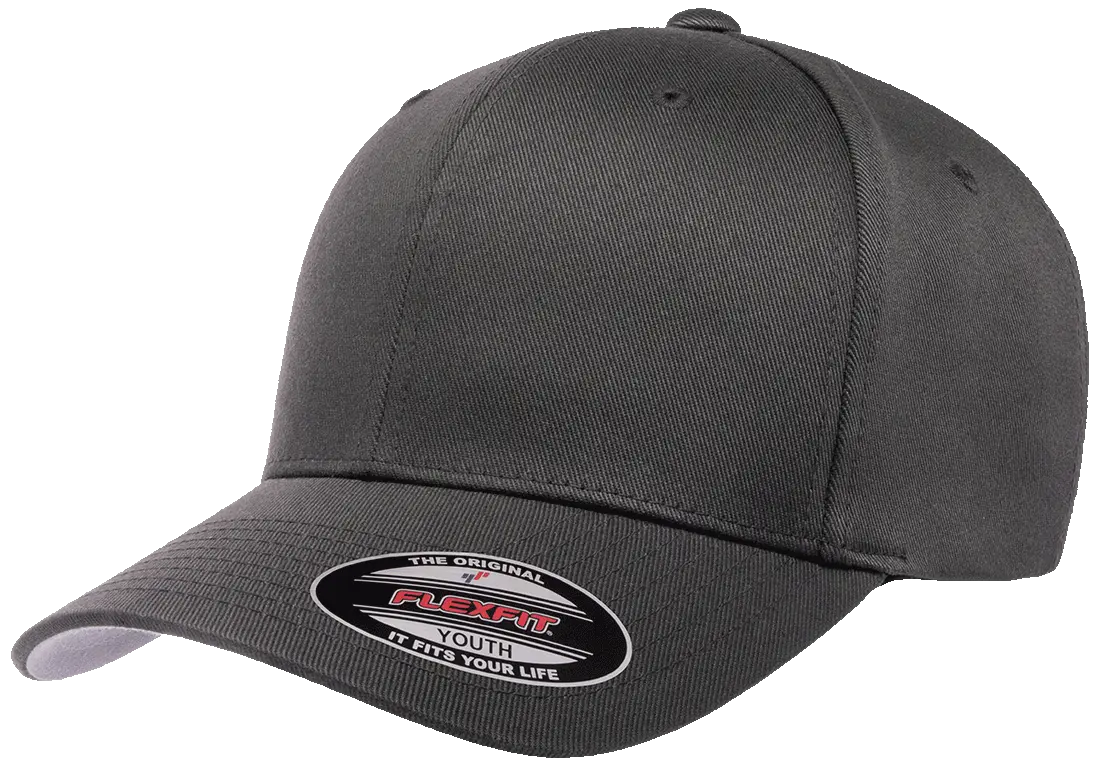 Flexfit Wooly Combed Youth Baseball Cap | 6277Y-BK-Y