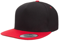 YP Classics 5-Panel Cotton Twill Snapback Cap 2-Tone