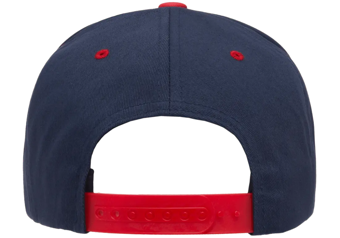 YP Classics 5-Panel Cotton Twill Snapback Cap 2-Tone