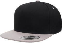 YP Classics 5-Panel Cotton Twill Snapback Cap 2-Tone