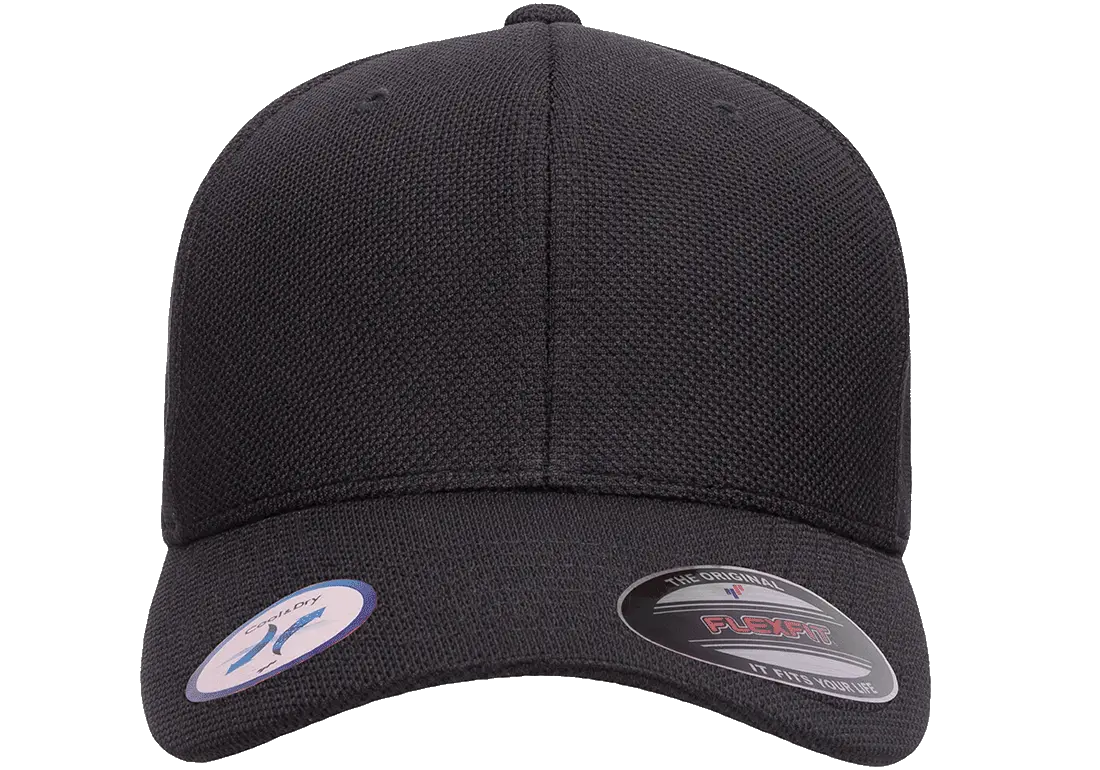 Flexfit Cool & Dry Pique Mesh Cap | 6577CD-BK-ONE