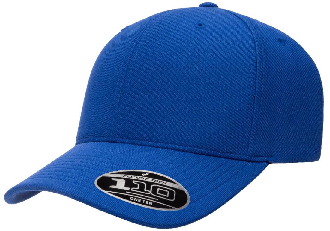 Flexfit 110 Cool & Dry Mini Pique Cap, One Size, Black