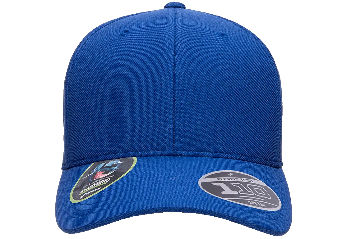 Flexfit 110 Cool & Dry Mini Pique Cap, One Size, Black