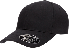 Flexfit 110 Pro-Formance Cap, Moisture-Wicking, Hook & Loop, Black | 110C-BK-ONE