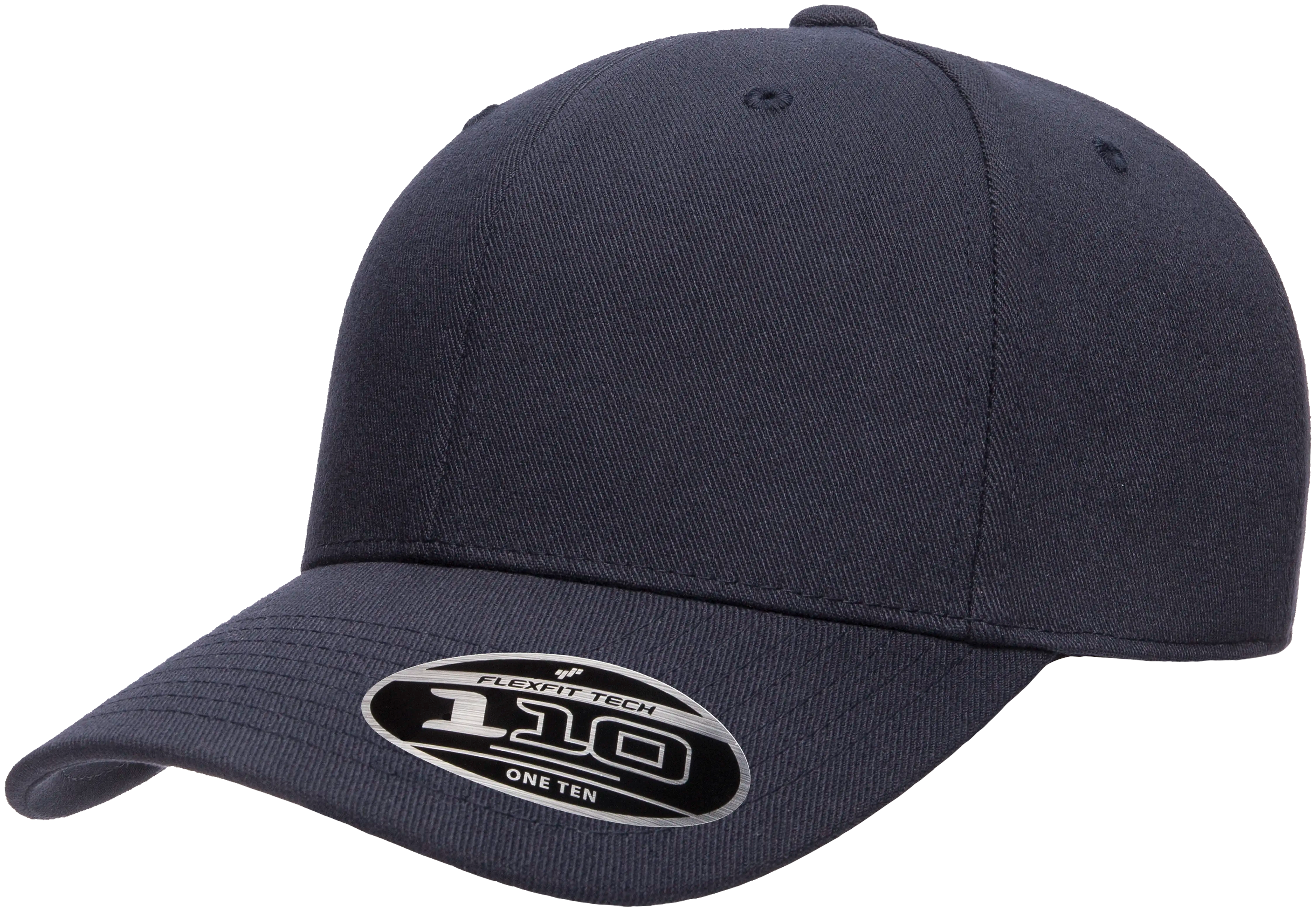 Flexfit 110 Pro-Formance Cap, Moisture-Wicking, Hook & Loop, Black | 110C-BK-ONE