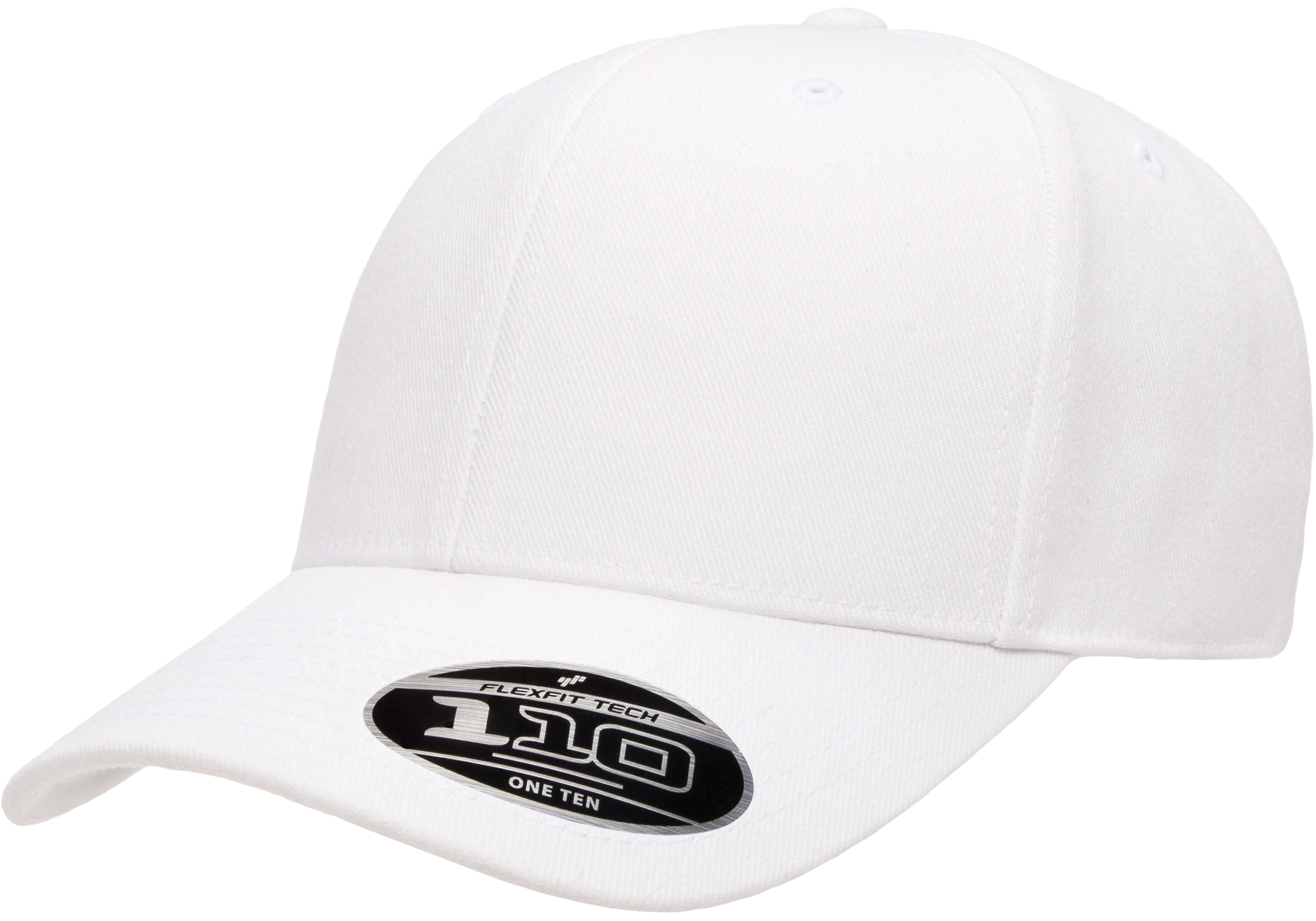 Flexfit 110 Pro-Formance Cap, Moisture-Wicking, Hook & Loop, Black | 110C-BK-ONE