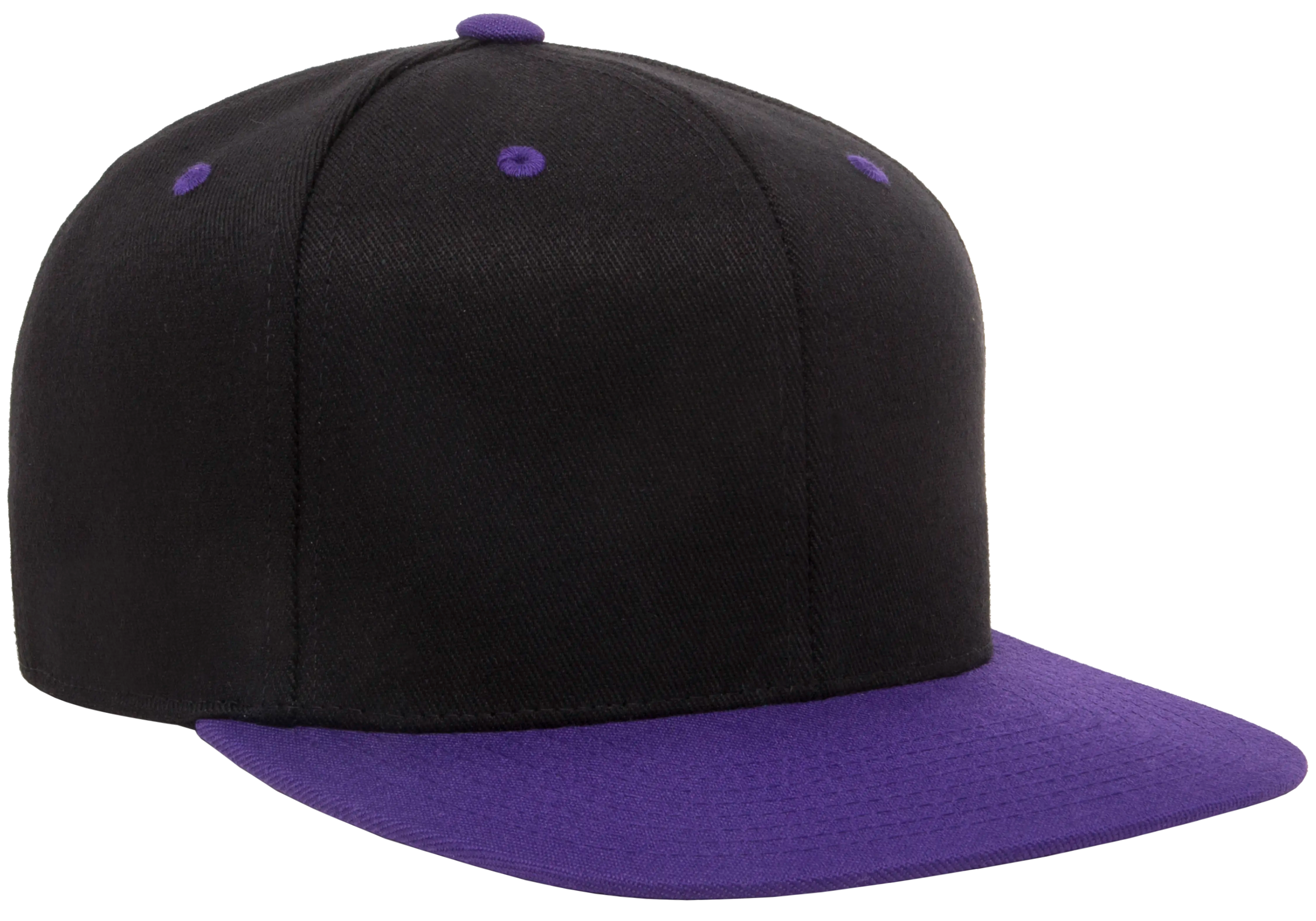 Flexfit 110 Premium Snapback Cap, 2-Tone Wool Blend, One Size