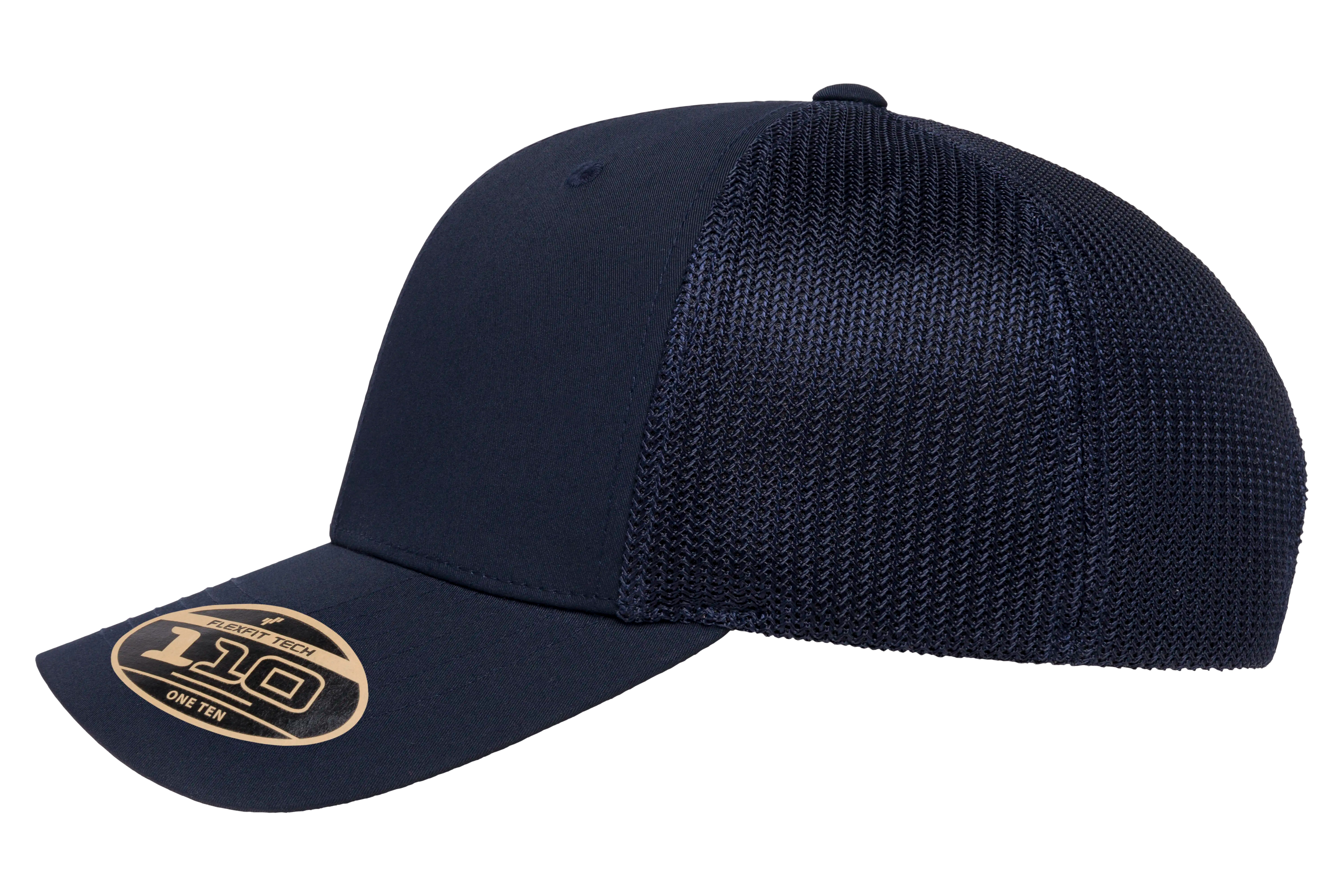 Flexfit 110 Recycled Mesh Cap, Black | 110R-BK-ONE
