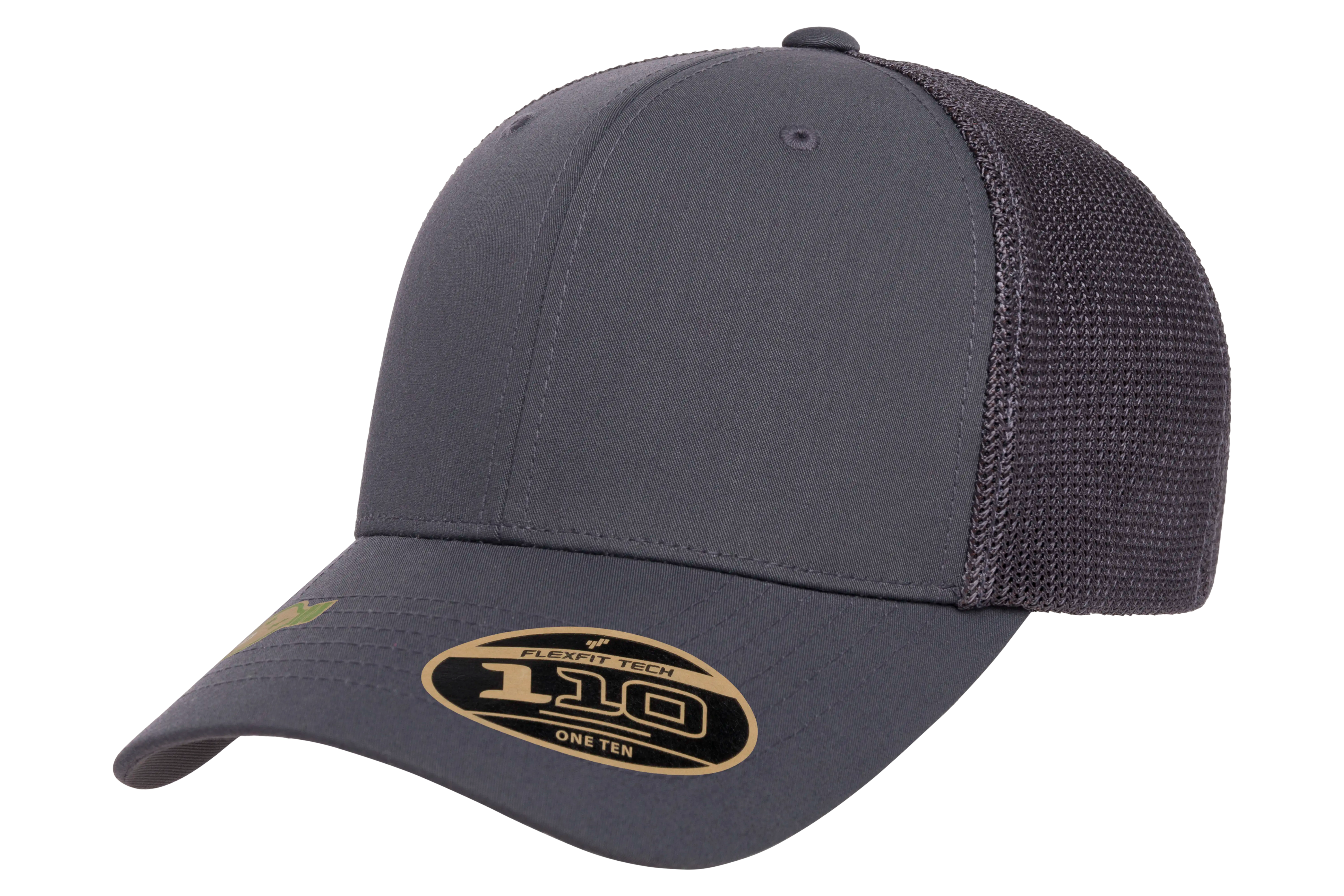 Flexfit 110 Recycled Mesh Cap, Black | 110R-BK-ONE