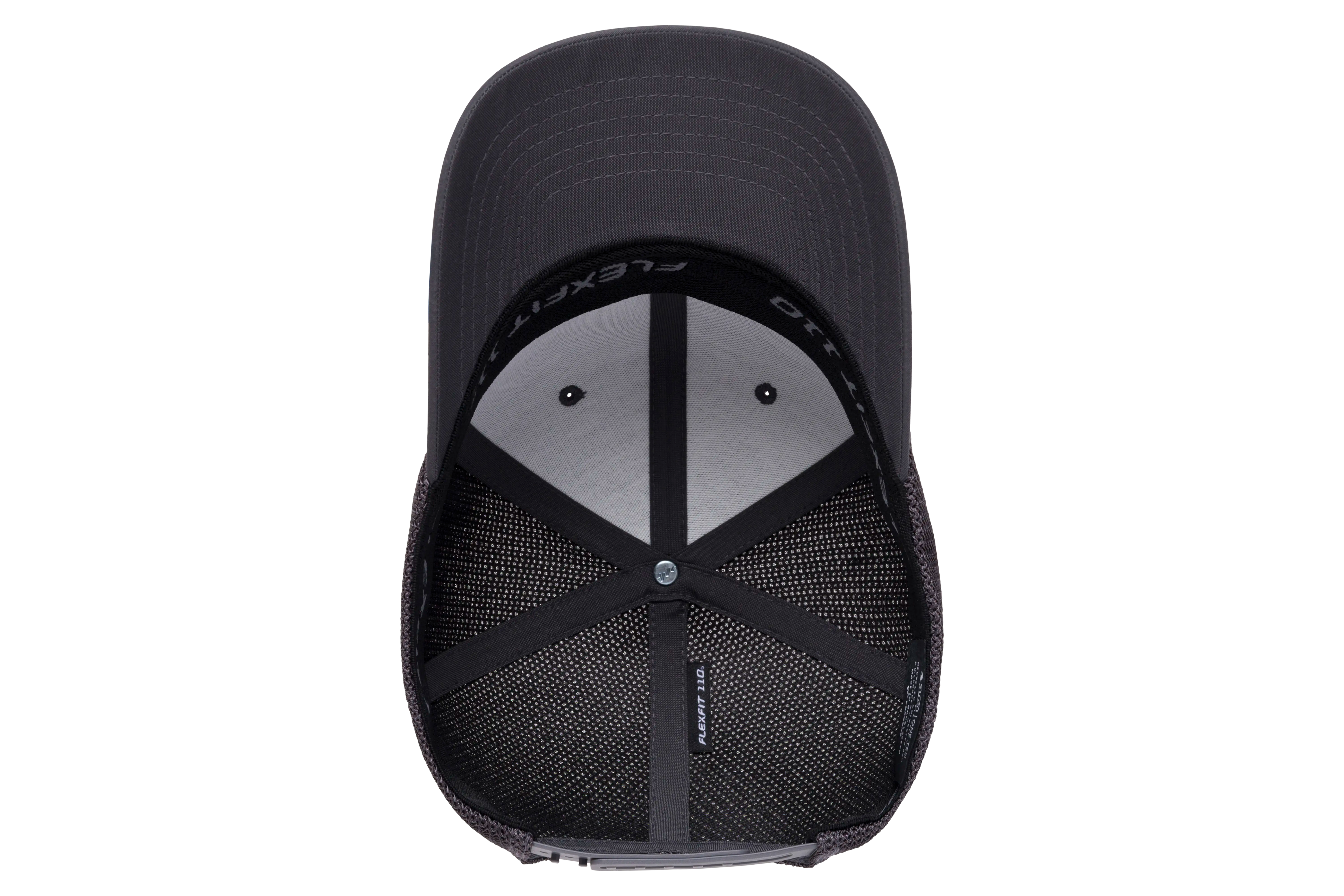 Flexfit 110 Recycled Mesh Cap, Black | 110R-BK-ONE