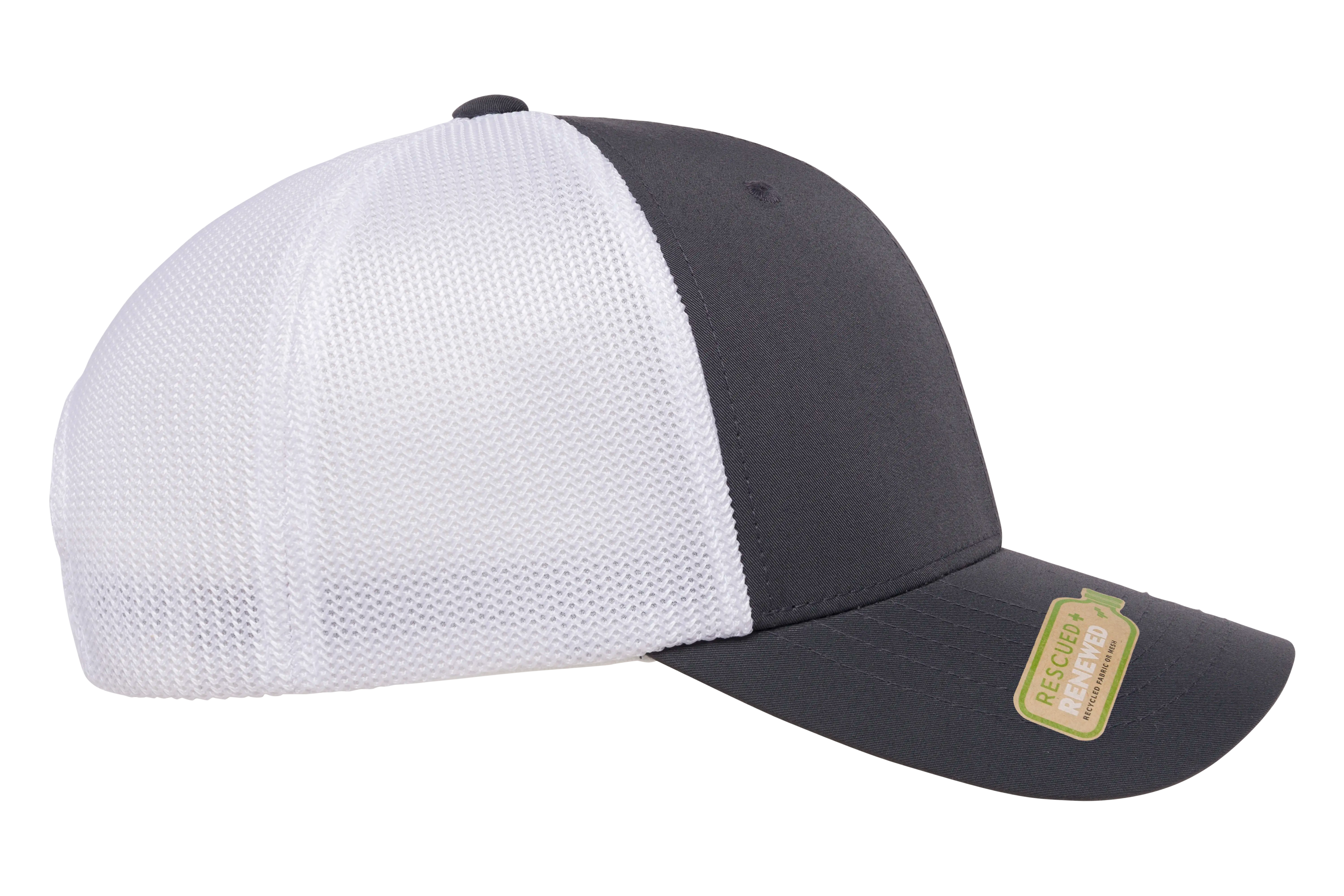 Flexfit 110 Recycled Mesh Cap - 2-Tone | 110RT-BKWH-ONE