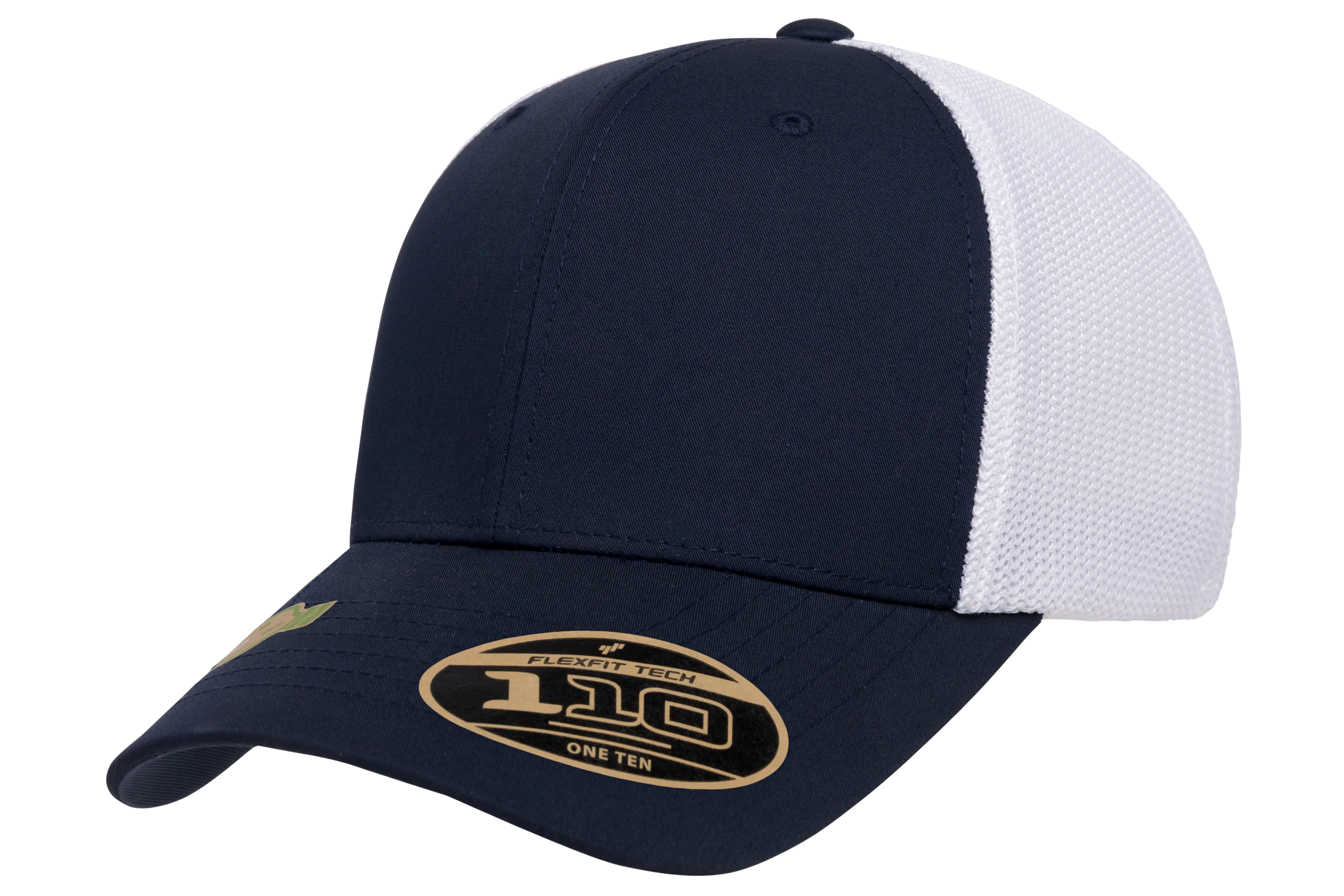 Flexfit 110 Recycled Mesh Cap - 2-Tone | 110RT-BKWH-ONE