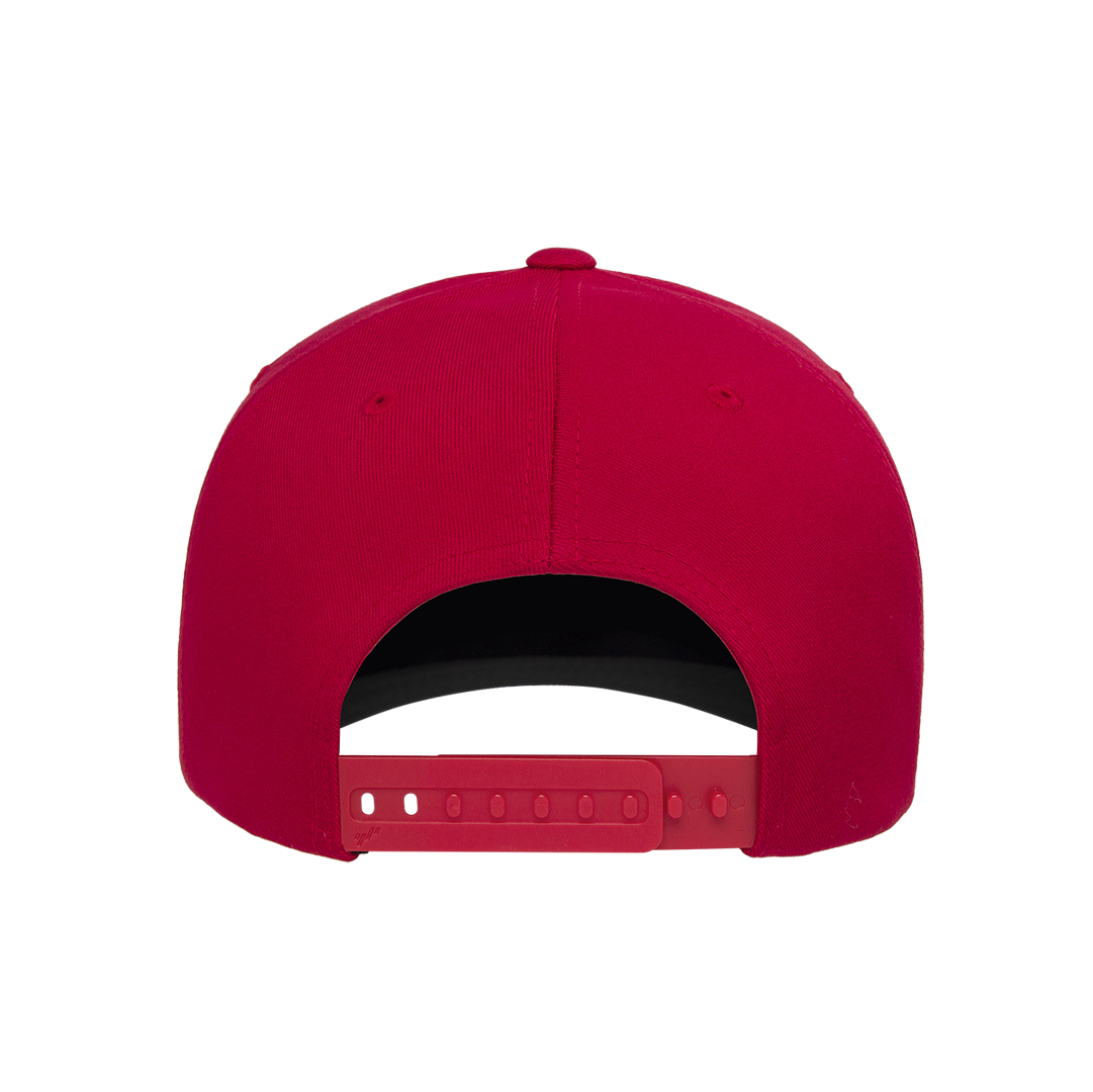 Flexfit NU Adjustable Cap, 6-Panel, Mid Profile, Structured, Black