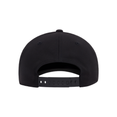 Flexfit NU Adjustable Cap, 6-Panel, Mid Profile, Structured, Black