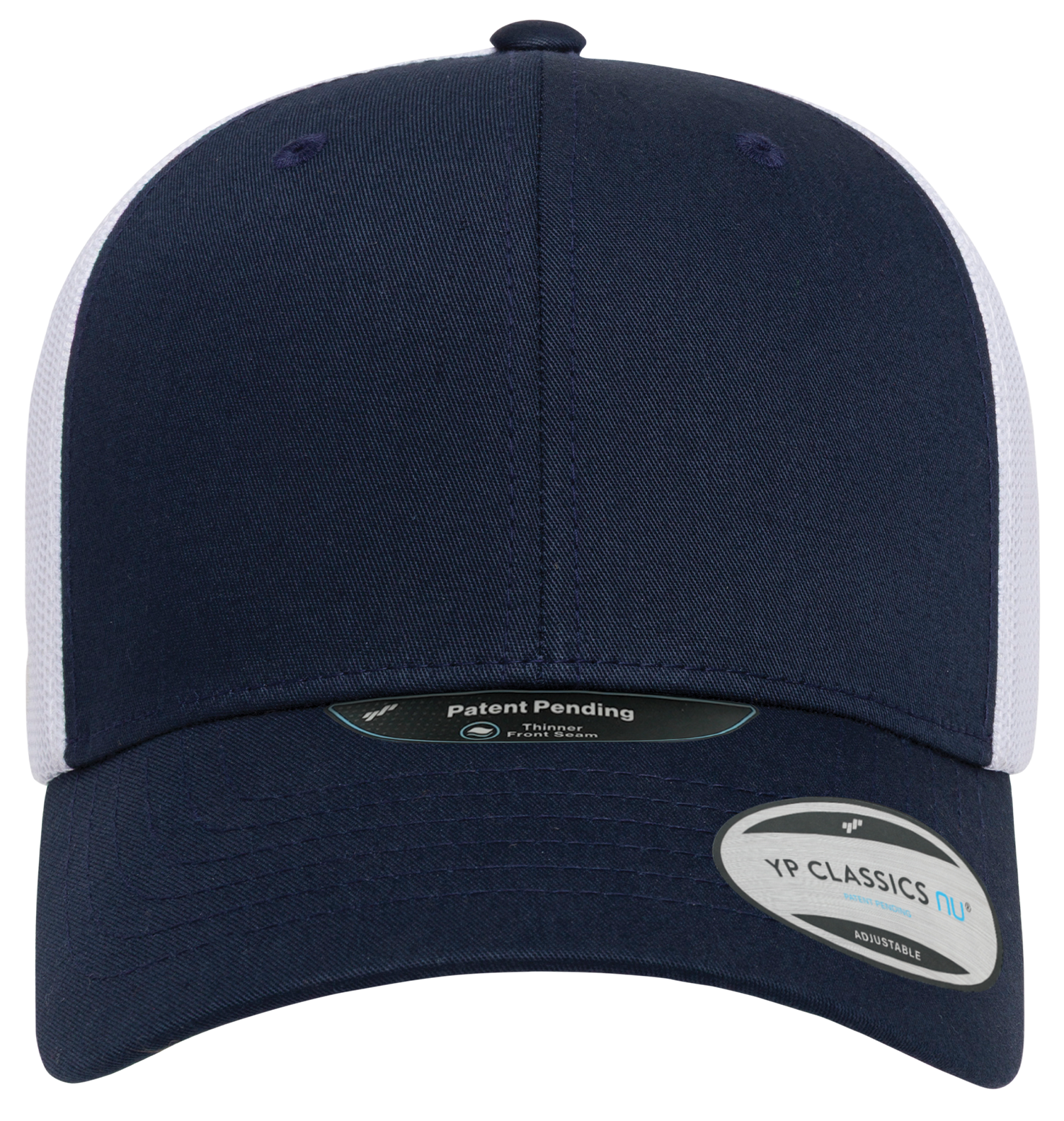 Flexfit YP Classics NU 2-Tone Trucker Cap, Charcoal/Black
