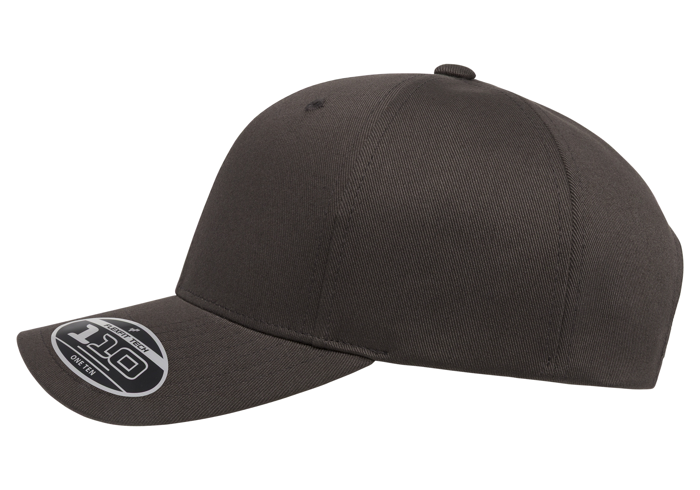 Flexfit 6277 Adjustable 110 Wooly Combed Cap, Black