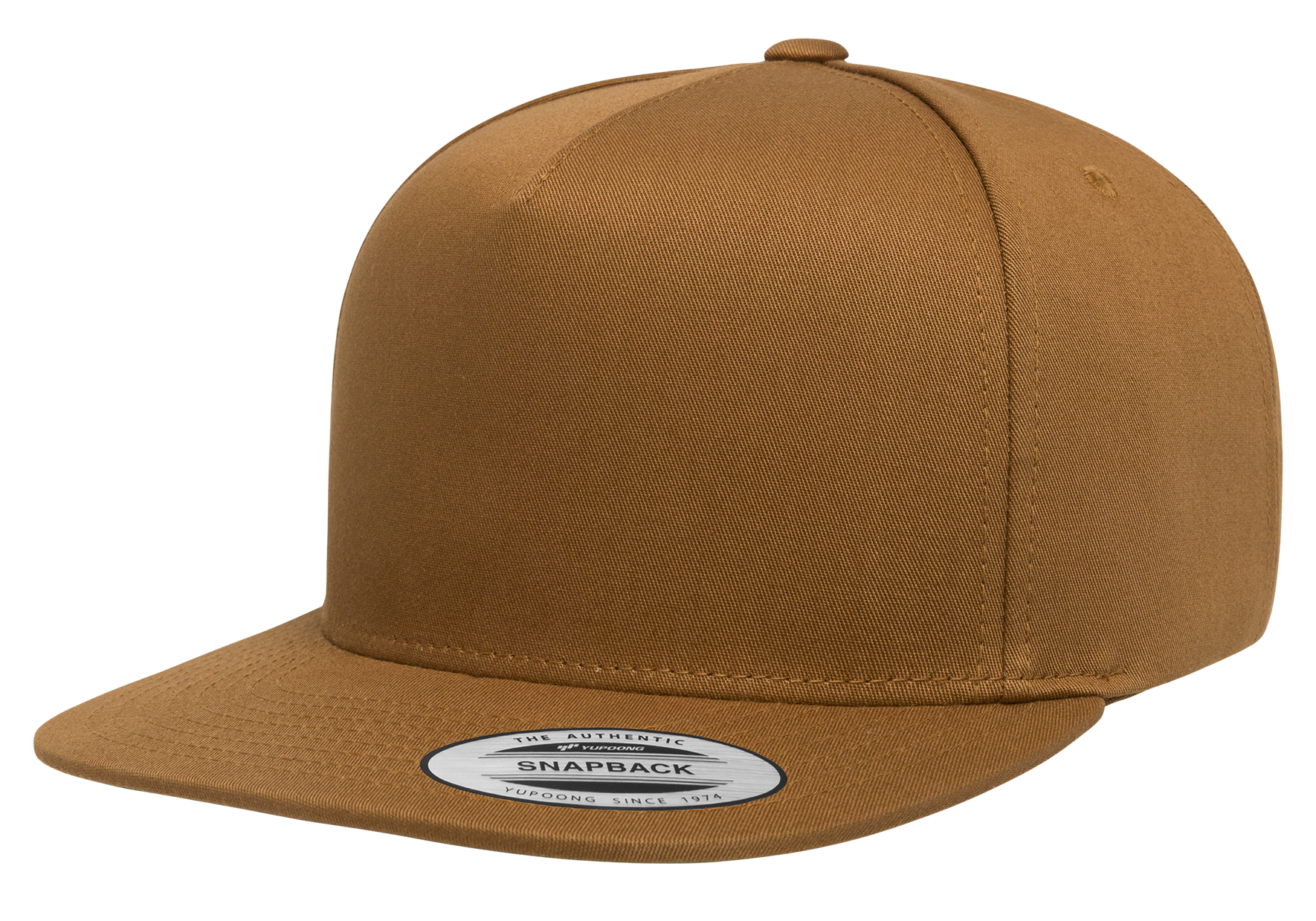 YP Classics 5-Panel Cotton Twill Snapback Cap