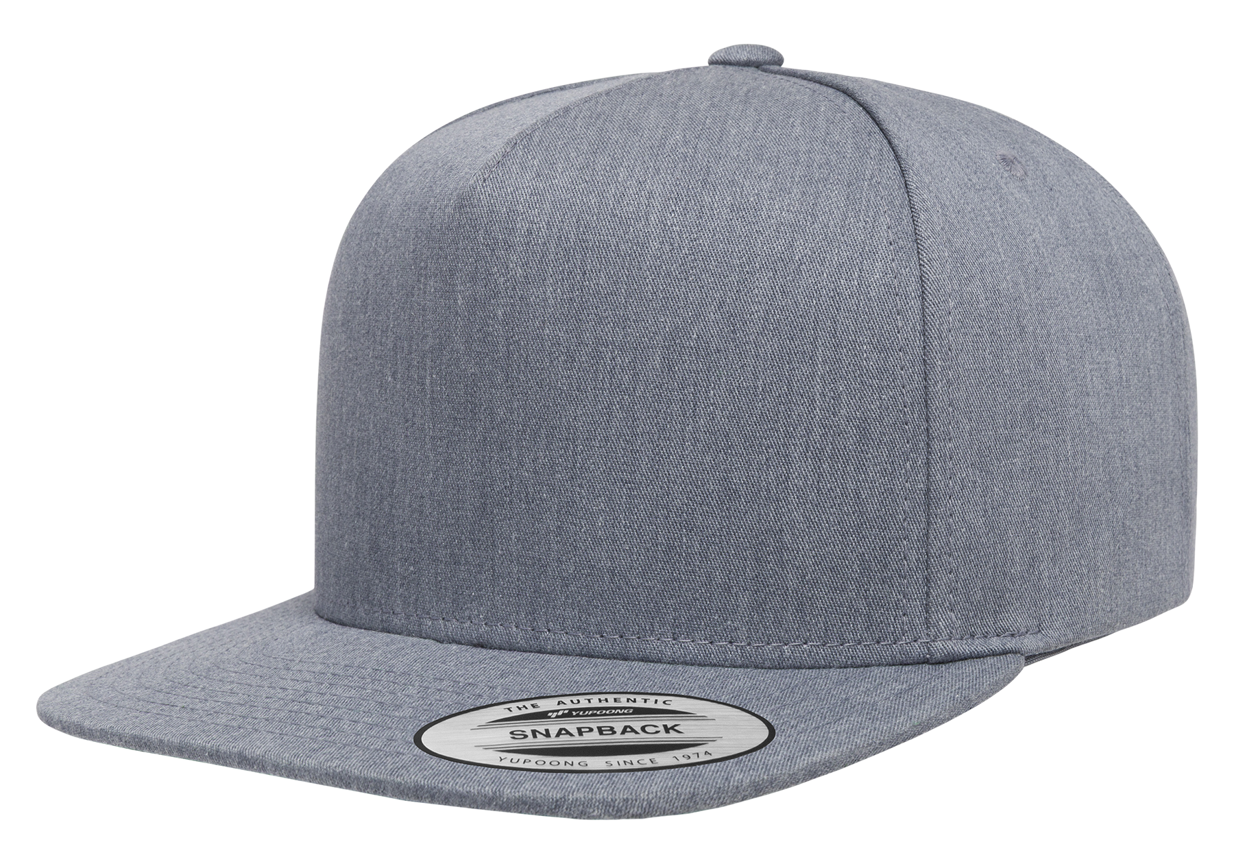 YP Classics 5-Panel Cotton Twill Snapback Cap