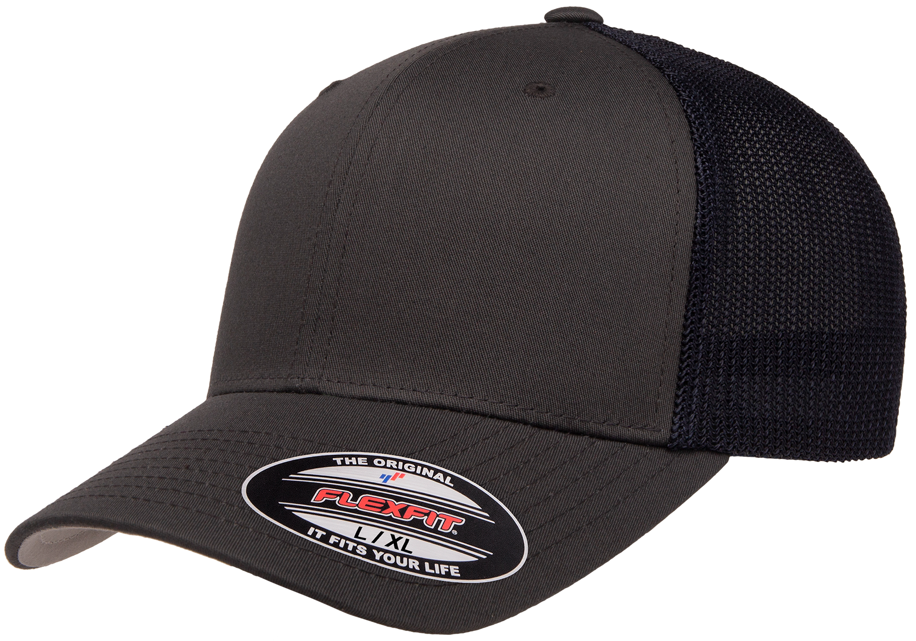Flexfit 2-Tone Trucker Mesh Cap, Stretch Fitted