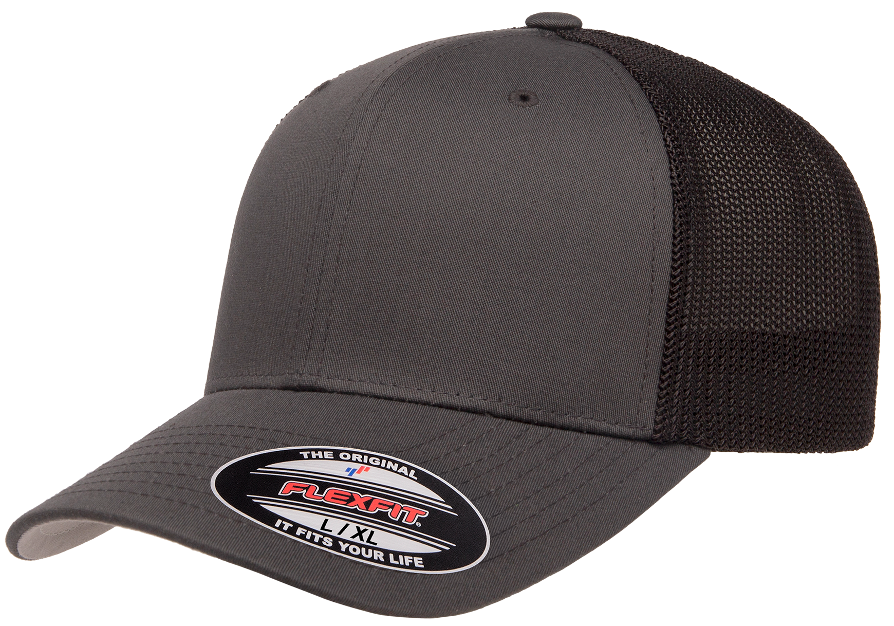Flexfit 2-Tone Trucker Mesh Cap, Stretch Fitted