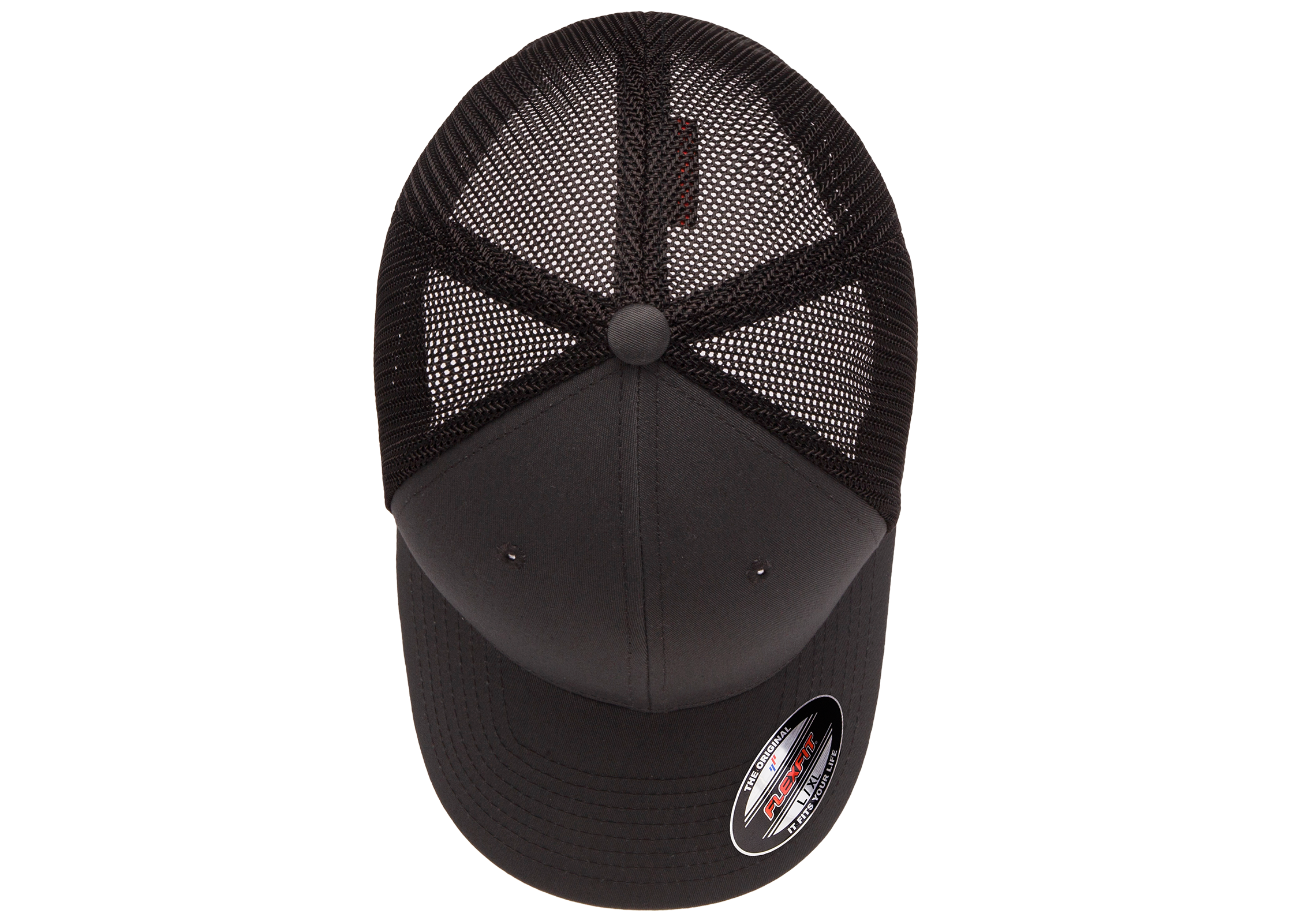 Flexfit 2-Tone Trucker Mesh Cap, Stretch Fitted