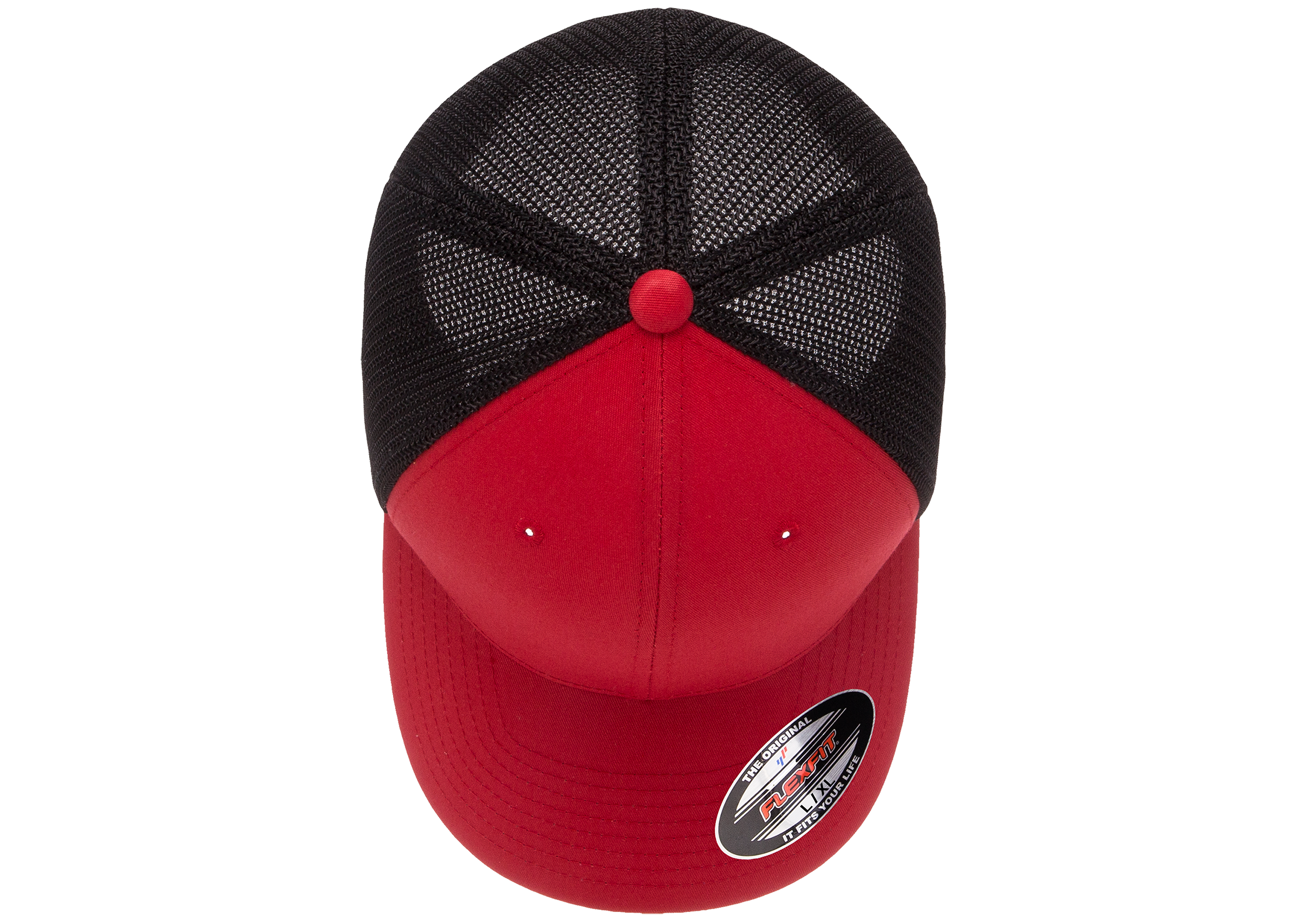 Flexfit 2-Tone Trucker Mesh Cap, Stretch Fitted