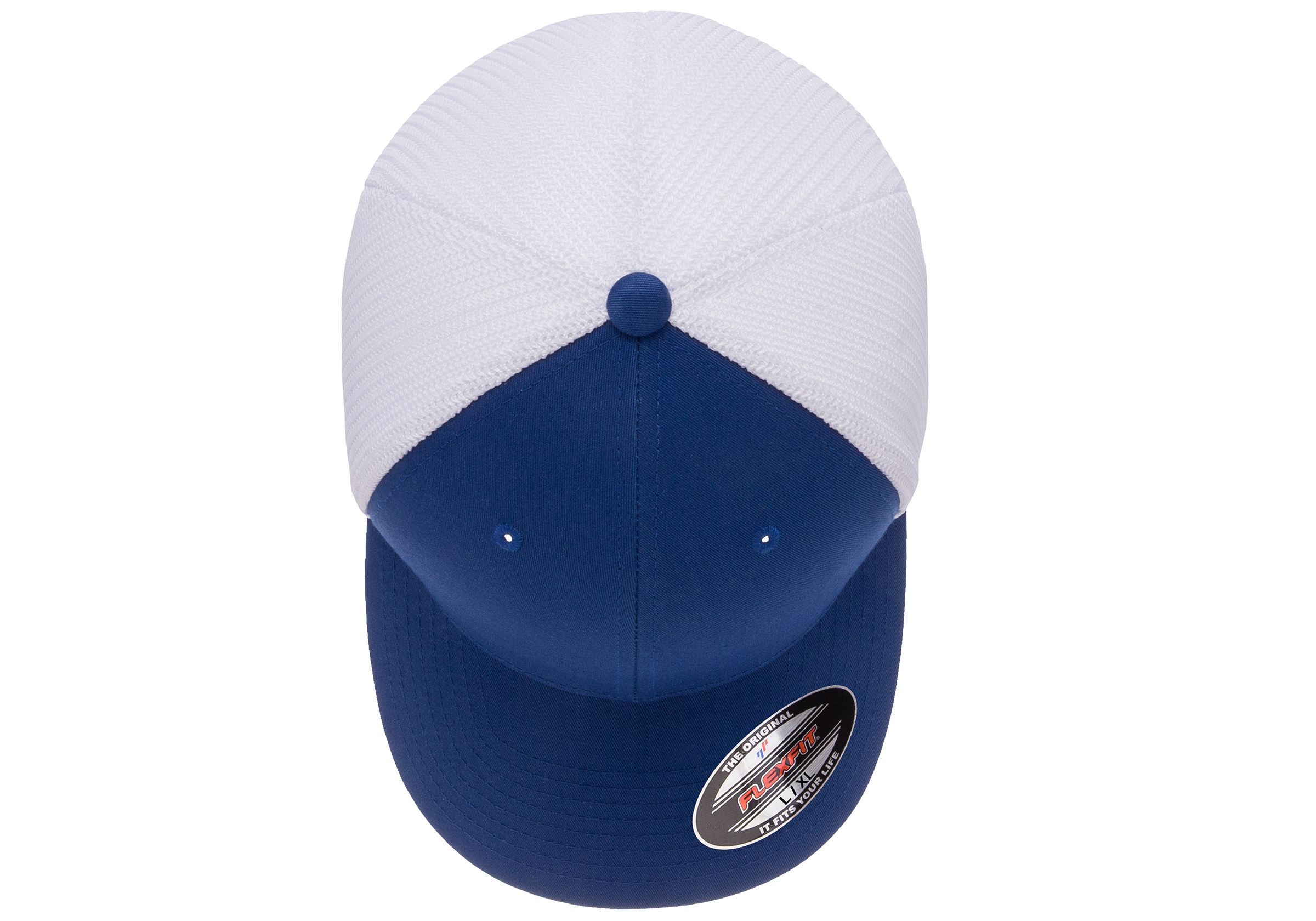 Flexfit 2-Tone Trucker Mesh Cap, Stretch Fitted