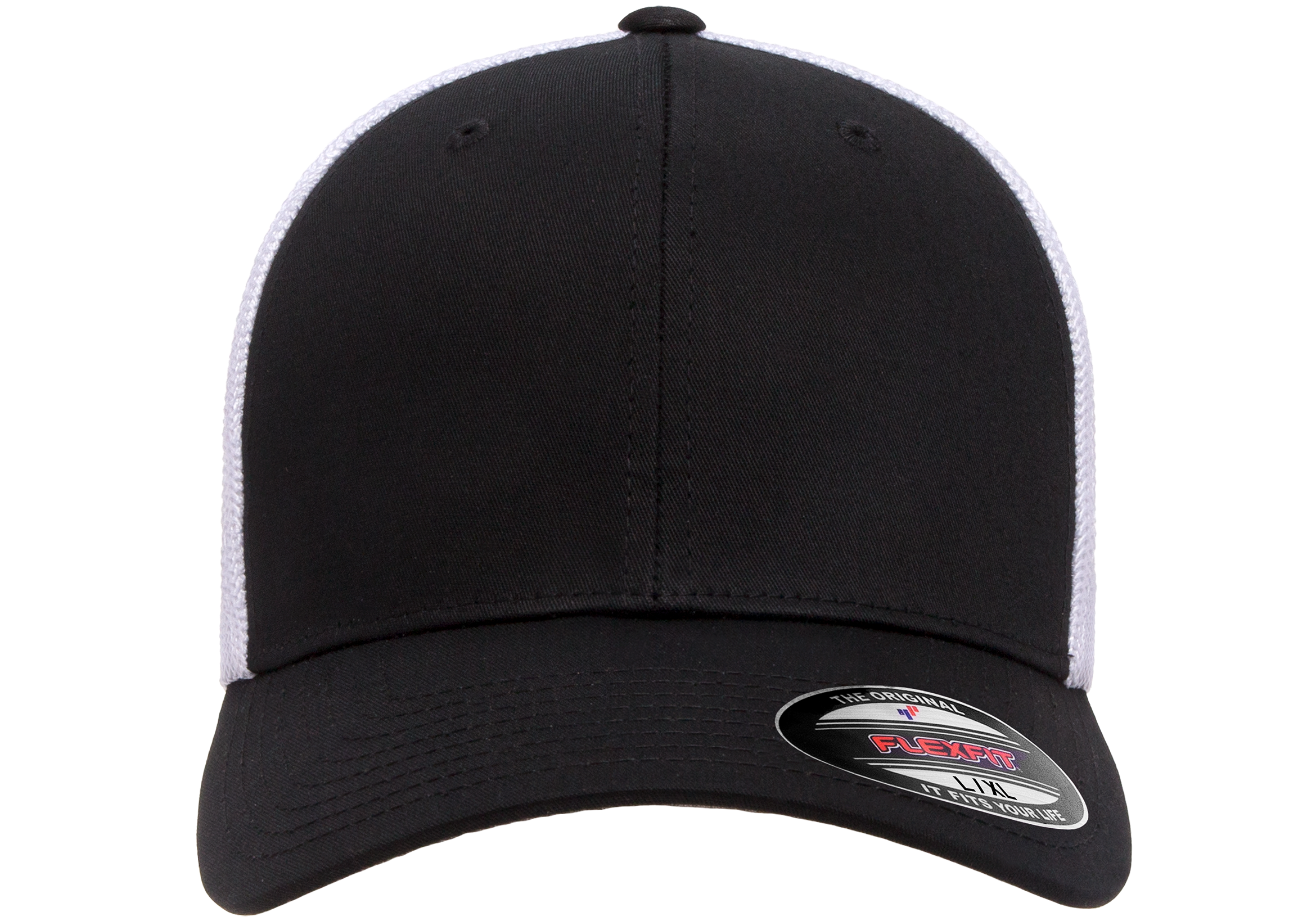 Flexfit 2-Tone Trucker Mesh Cap, Stretch Fitted