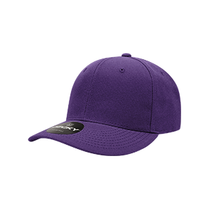 Youth 6 Panel Mid Profile Structured Acrylic/Polyester Cap | 7001