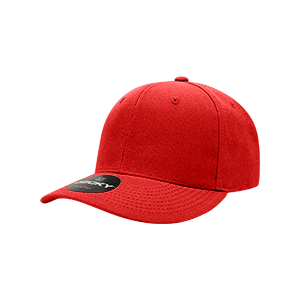 Youth 6 Panel Mid Profile Structured Acrylic/Polyester Cap | 7001