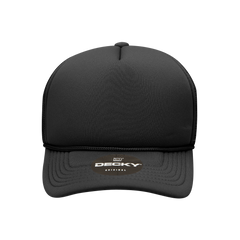 Youth 5 Panel Mid Profile Structured Foam Trucker Hat | 7010