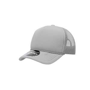 Youth 5 Panel Mid Profile Structured Foam Trucker Hat | 7010