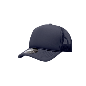 Youth 5 Panel Mid Profile Structured Foam Trucker Hat | 7010