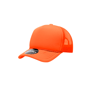 Youth 5 Panel Mid Profile Structured Foam Trucker Hat | 7010