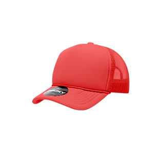 Youth 5 Panel Mid Profile Structured Foam Trucker Hat | 7010