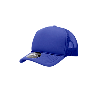 Youth 5 Panel Mid Profile Structured Foam Trucker Hat | 7010